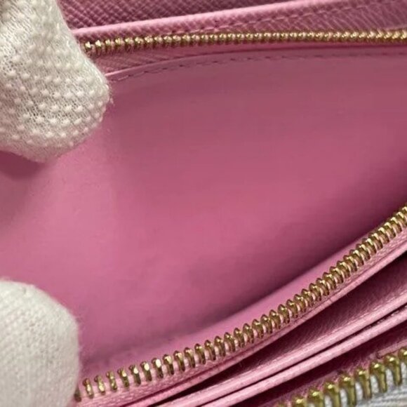 Louis Vuitton Monogram Giant Spring In The City Zippy Wallet Sunrise Pastel Pink - Picture 11 of 16